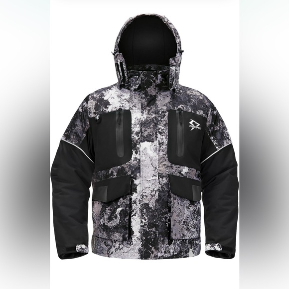 Piscifun Ice Fishing Jacket, Floating Waterproof Insulated, Coat Large Cold Weat - Picture 1 of 11